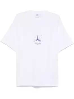 Футболка Eiffel Tower VETEMENTS, белый