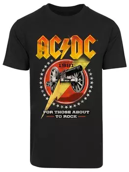 Футболка F4Nt4Stic AC/DC 1981, черный