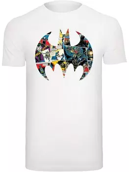 Футболка F4Nt4Stic Batman Comic Book, белый