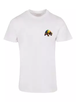 Футболка F4Nt4Stic Rainbow Turtle, белый