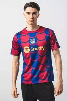 Футболка FC Barcelona Academy Pro SE с принтом Nike, красный