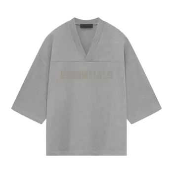 Футболка Fear Of God Essentials Fear of God Essentials Football 'Dark Heather Oatmeal', серый
