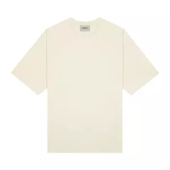 Футболка Fear of God Essentials Кремовая