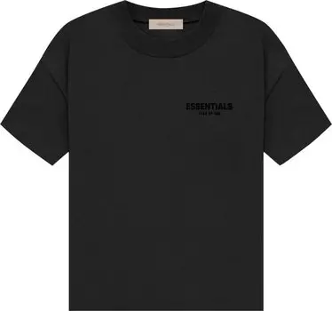 Футболка Fear of God Essentials Tee 'Stretch Limo', черный