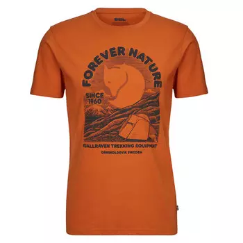 Футболка Fjllrven, цвет Sunset Orange