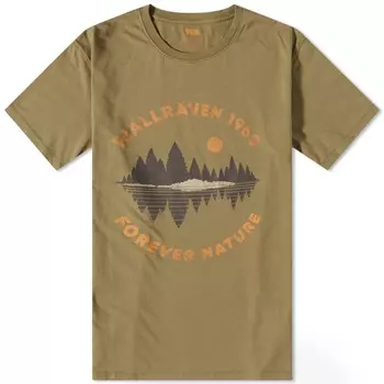 Футболка Fjllrven Forest Mirror, зеленый