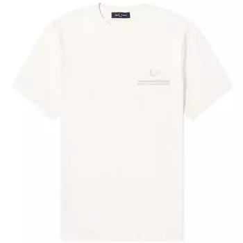 Футболка Fred Perry Loopback Jersey, кремовый