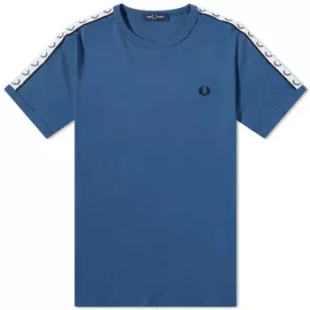 Футболка Fred Perry Taped Ringer, синий