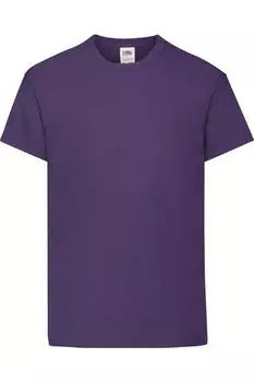 Футболка Fruit of the Loom, фиолетовый