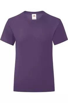 Футболка Fruit of the Loom, plum