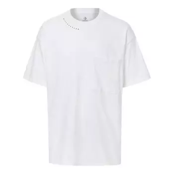Футболка fw20 basic round neck short sleeve couple style 'white' Converse, белый
