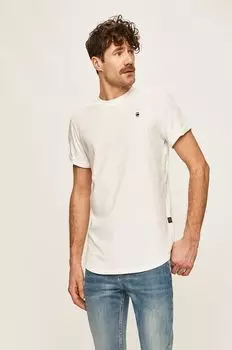 Футболка G-Star из необработанного хлопка G-Star Raw, белый