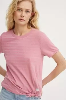 Футболка G-Star Raw, розовый
