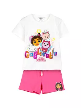 Футболка Gabby's Dollhouse, белый