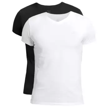 Футболка Gant 901002118 short sleeve v neck, белый