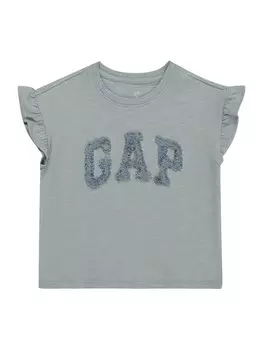 Футболка Gap, дымчато-синий/пыльно-синий