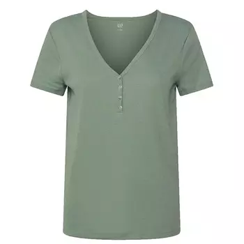 Футболка GAP, матовый зеленый