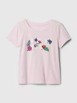 Футболка GAP, розовый