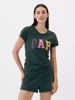 Футболка GAP, темно-зеленый