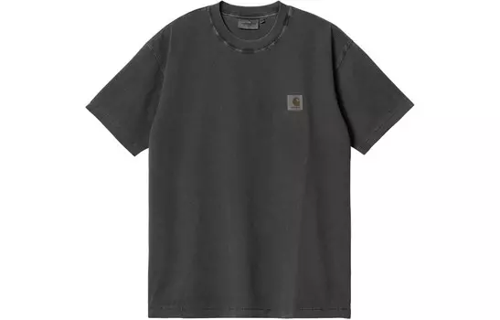 Футболка Garment-Dyed Series унисекс, угольно-серый Carhartt Wip, серый