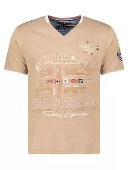 Футболка Geographical Norway, бежевый