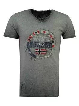 Футболка Geographical Norway, серый