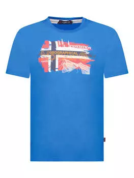 Футболка Geographical Norway, синий