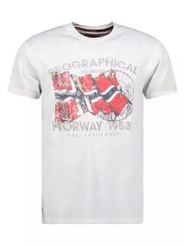 Футболка Geographical Norway, светло-серый