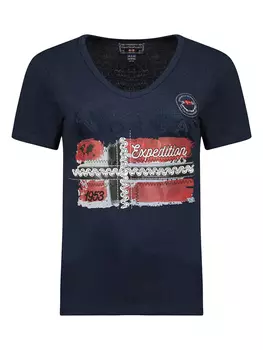 Футболка Geographical Norway, темно-синий