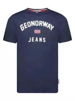 Футболка Geographical Norway, темно-синий