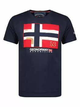 Футболка Geographical Norway, темно-синий