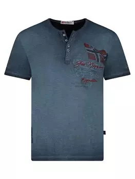 Футболка Geographical Norway, темно-синий
