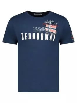 Футболка Geographical Norway, темно-синий