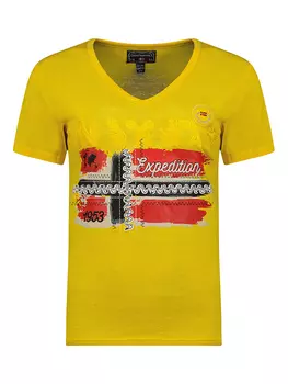 Футболка Geographical Norway, желтый