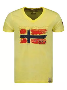 Футболка Geographical Norway, желтый
