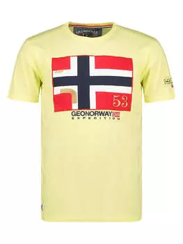 Футболка Geographical Norway, желтый