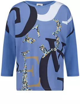 Футболка Gerry Weber 3/4 Arm, цвет Placement/Atlantic