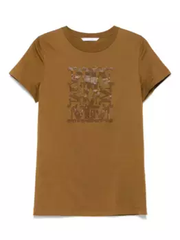 Футболка Giovane MAX MARA, коричневый