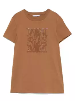 Футболка Giovane MAX MARA, коричневый