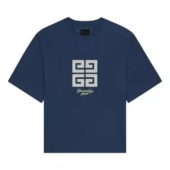Футболка Givenchy New Studio Fit T-Shirt Medium Blue, синий