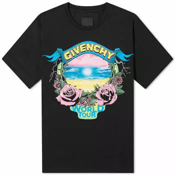 Футболка Givenchy World Tour, черный