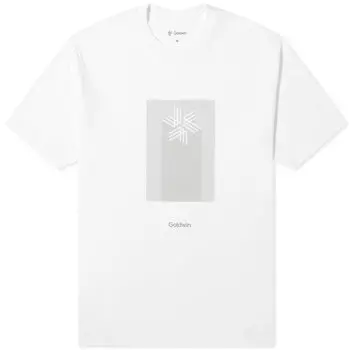 Футболка Goldwin Visual Effect Print T-Shirt, белый