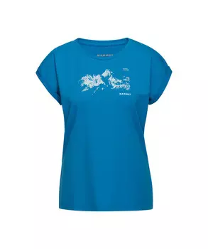 Футболка гора 8035м Mammut, синий