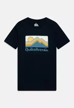 Футболка GRADIENT MOUNTAINS Quiksilver, темно-синий