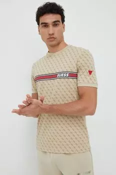 Футболка Guess, бежевый