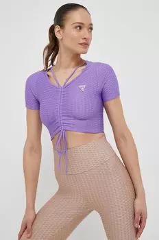Футболка Guess, фиолетовый