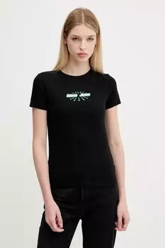Футболка Guess Jeans, черный
