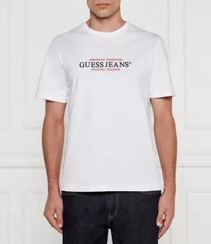 Футболка Guess Jeans Regular Fit, белый
