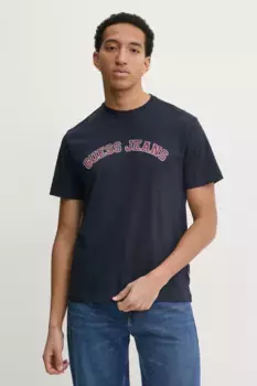 Футболка Guess Jeans, темно-синий