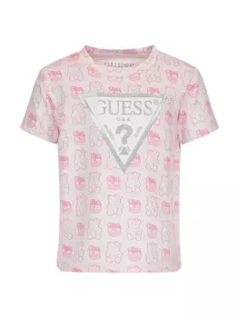 Футболка Guess, розовый